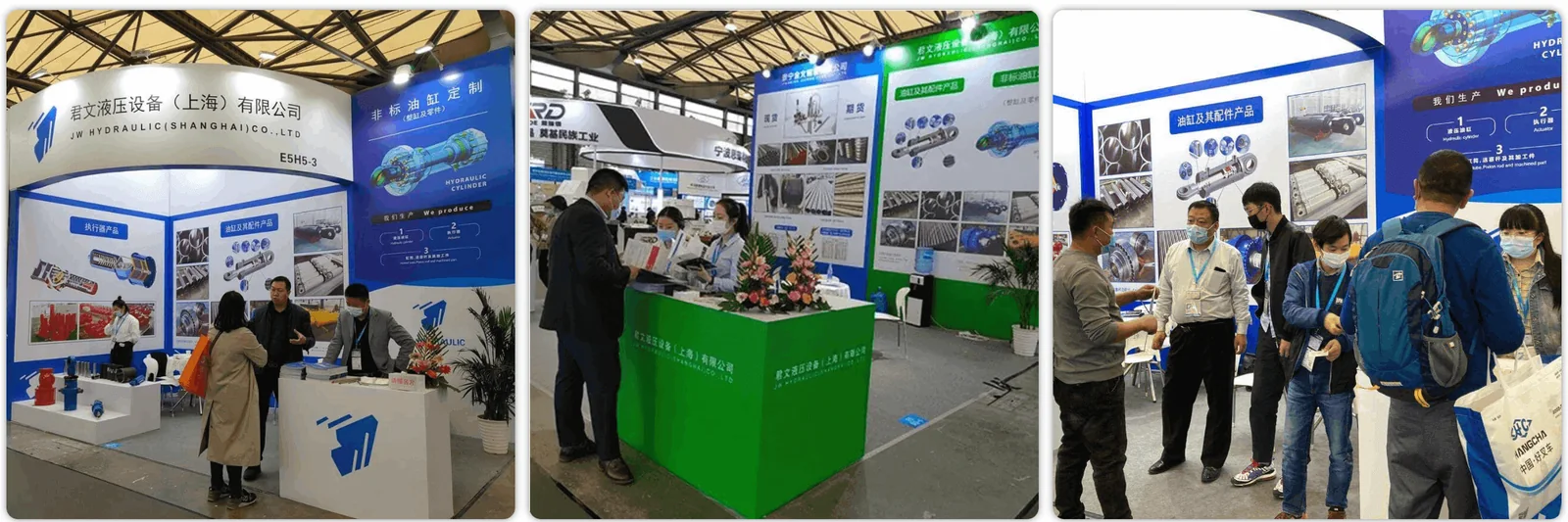 JW Hydraulic global exhibitions